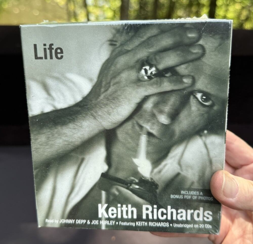 KEITH RICHARDS Life 2006 20 CD Audio Book Box Set Brand NEW Sealed! -B3